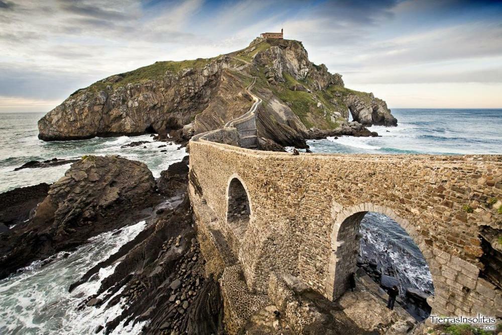 Alojamiento Gaztelugatxe Hotel แบร์เมโอ ภายนอก รูปภาพ